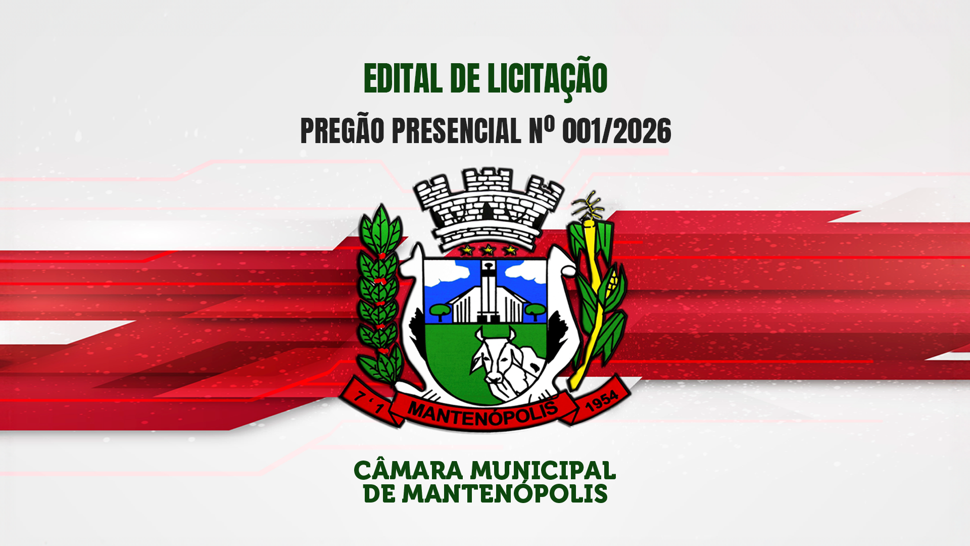 Imagem da notícia: PROCESSO ADMINISTRATIVO Nº 690/2025 | Pregão Presencial nº 001/2026