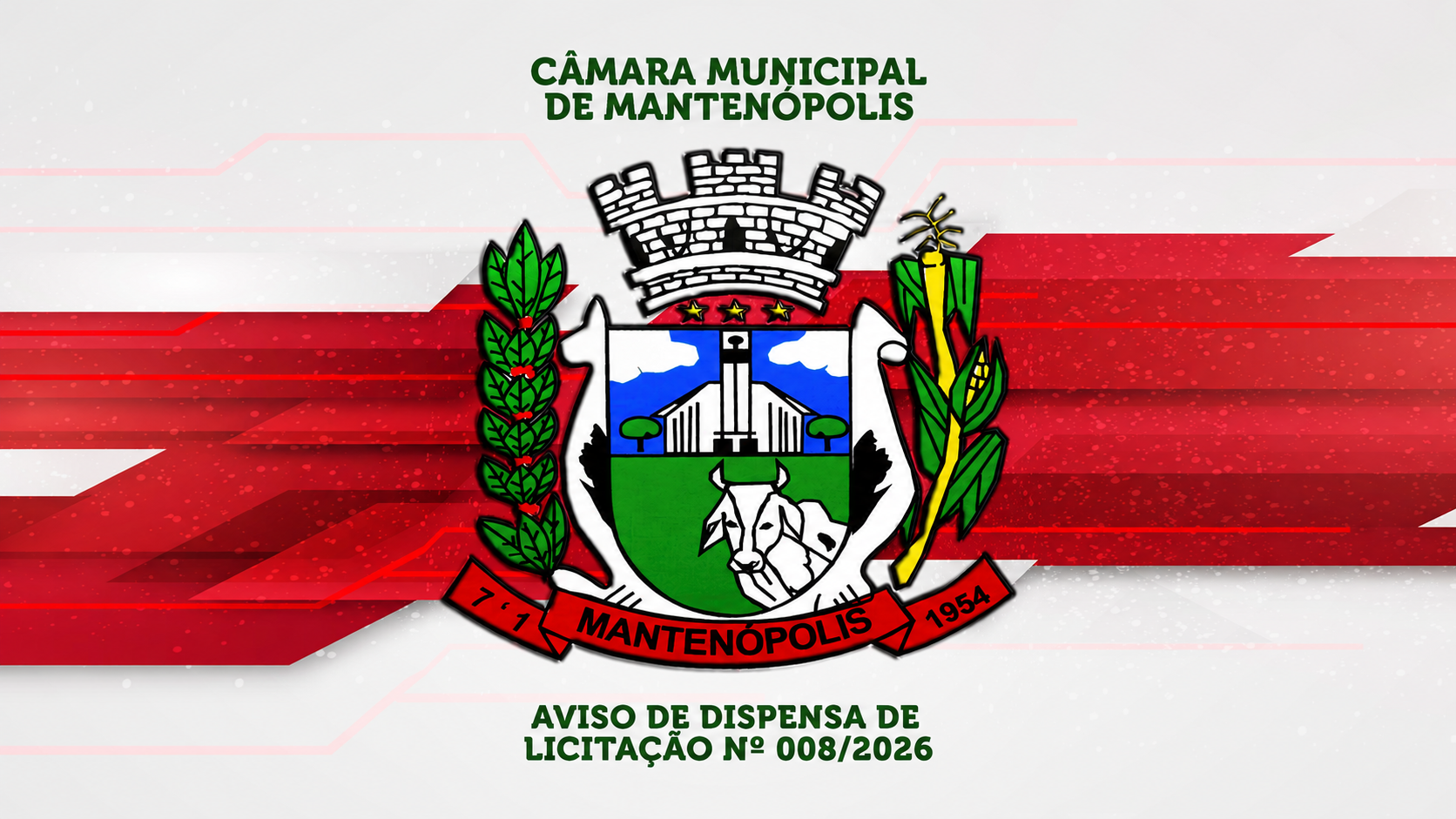 Imagem da notícia: AVISO DE DISPENSA DE LICITAÇÃO Nº 008/2026