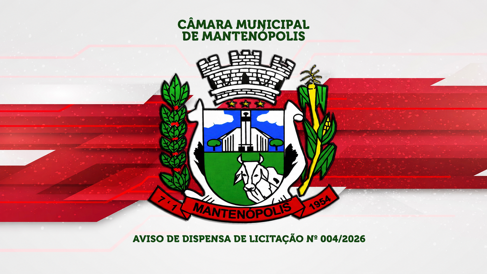Imagem da notícia: AVISO DE DISPENSA DE LICITAÇÃO Nº 004/2026