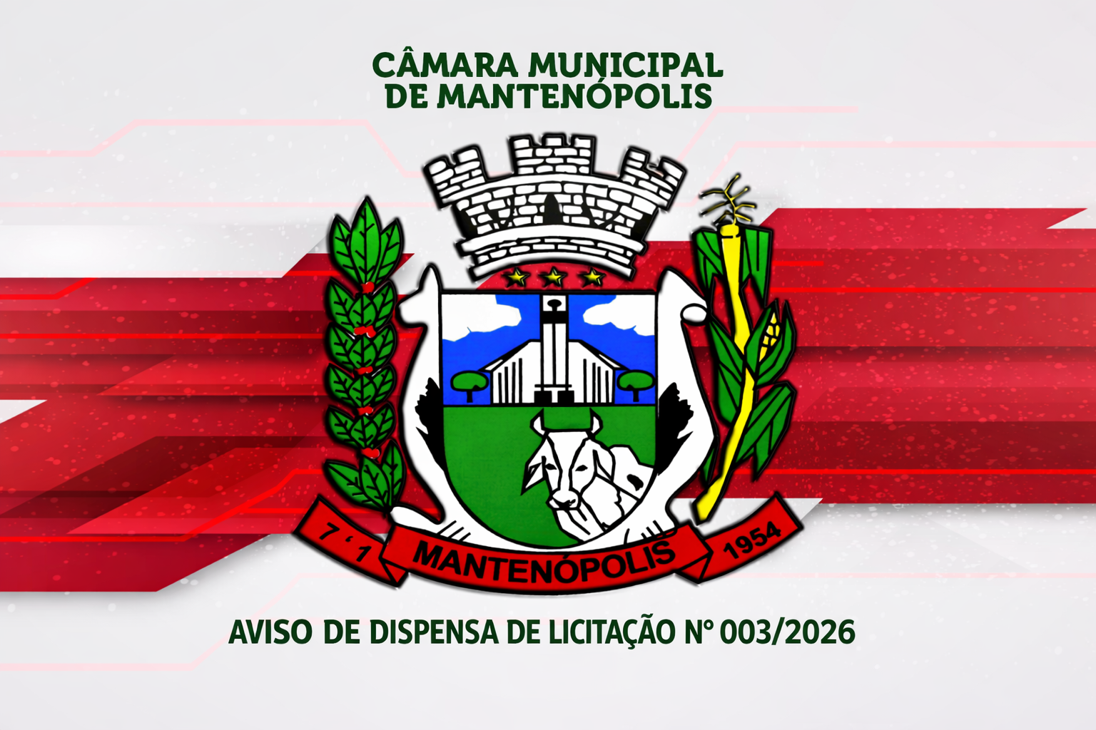 Imagem da notícia: AVISO DE DISPENSA DE LICITAÇÃO Nº 003/2026